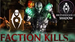 Mortal Kombat X Brotherhood of Shadow Faction Kills