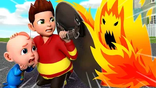 Baby Rescue Squad - Ambulance, Police Car, Fire Truck 🚑🚒🚓 More Nursery Rhymes & Kids Songs