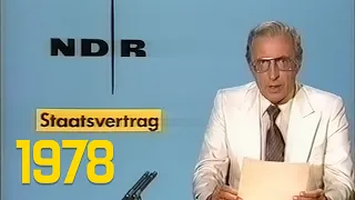 ARD Tagesschau 20:00 Uhr mit Karl-Heinz Köpcke (24.08.1978)