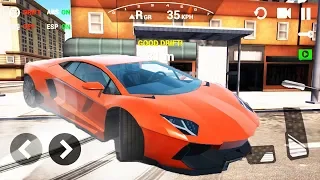 Ultimate Car Driving Simulator (Lamborghini Obstacle Course) | Android Gameplay