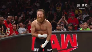 Sami Zayn vs Bronson Reed Intercontinental Championship - WWE Raw 4/29/24 (Full Match)