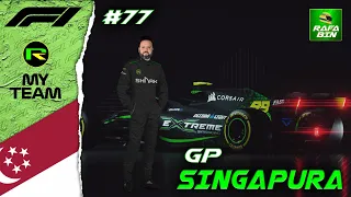 F1 2020 MY TEAM CARREIRA #77 GP SINGAPURA