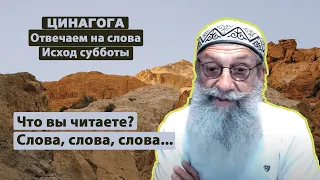 ЦИНАГОГА. Отвечаем на слова. Исход субботы 17 июля.