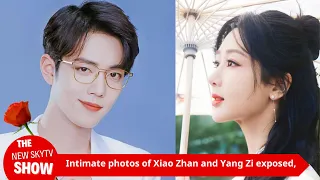 Intimate photos of Xiao Zhan and Yang Zi were exposed, feeding each other without even closing the c