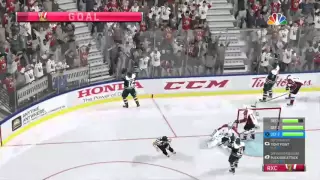 NHL 16- UNREAL IN-GAME CLIPS- LONG FLIP!!!