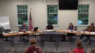 Board of Selectmen Meeting - August 1, 2022