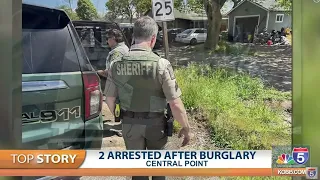 Two arrested after Central Point burglary