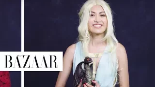 Daenerys Targaryen Halloween Tutorial | Harper's BAZAAR