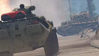 BTR-80A in War Thunder be like