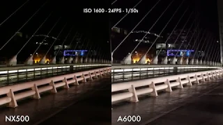 Samsung NX500 vs Sony A6000 Low-Light High ISO Test Comparison
