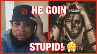 HE IS SOMETHING ELSE! YoungBoy Never Broke Again - RIP Lil Phat [Official Audio] (REACTION)