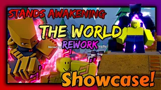 [SA] NEW The World / Greatest High REWORK Showcase! | Stands Awakening