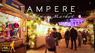 Tampere, Finland 🎄 Magical Christmas Market, JOULUTORI