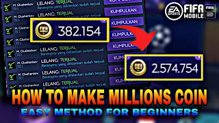 HOW TO MAKE MILLIONS COIN FIFA MOBILE 21 | EASY FLIPPING METHOD FOR BEGINNERS (FULL TIME)