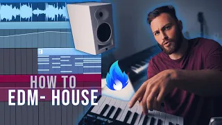 How I make Dark House EDM from scratch, produce like Meduza + Jax Jones, With Vocals in FL Studio