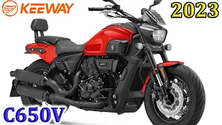 New Keeway MBP C650V - Great Looking, Muscular and Affordable Midweight Cruiser Chopper for 2023