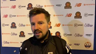 Adam Lakeland Reaction | AFC Telford United vs Curzon Ashton | Vanarama National League North