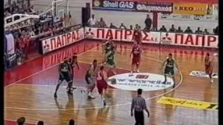 Olympiakos vs PAO 73-65 Greek League 2003