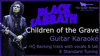 The Guitar Karaoke - Black Sabbath - Children of the Grave (E Standard Tuning)