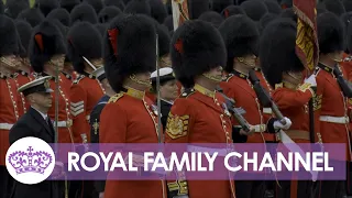 Spine-tingling Royal Salute from Military for King and Queen