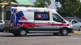 AMR Ambulance Ford Transit with Whelen Epilson Siren