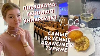 ВОЗВРАЩАЮСЬ В УНИВЕРСИТЕТ  ПОСЛЕ КАНИКУЛ | САМЫЕ ВКУСНЫЕ ARANCINE В ТУРИНЕ   | Учеба в Италии Влог