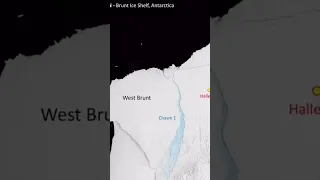 Massive Iceberg Breaks in Antarctica 2023