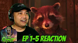 I Am Groot Episode 1-5 Reaction