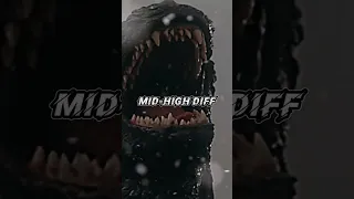Godzilla (all versions) vs king ghidorah (all versions)