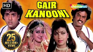 Gair Kaanooni {HD} - Govinda - Sridevi - Rajinikanth - 80's Hit Movie