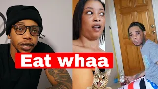 SERVING FOOD WITH NO CLOTHES ON!! ...NICKII VS KLYNE VIDEO REACTION