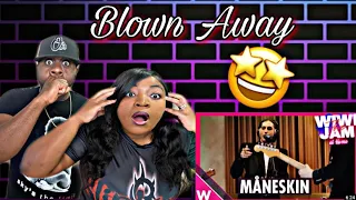 THIS IS SUPER DOPE! MANESKIN -"I WANNA BE YOUR SLAVE" &" ZITTI  E BUONI" Wiwi Jam At Home (Reaction)