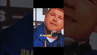 Canelo speaking English funny #shorts