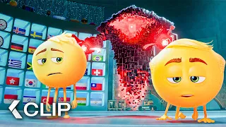 Smiler's Threat to Textopolis Scene - The Emoji Movie (2017)