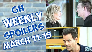 General Hospital Weekly Spoilers March 11-15: Drew Flips Out & Jason Explains #gh #generalhospital