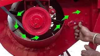 Harvester - Blower Adjustment