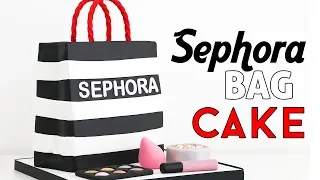 HOW TO MAKE A SEPHORA BAG CAKE + MAKEUP DECORATIONS ☆ TAN DULCE