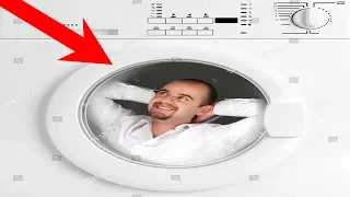 WHAT HAPPENS IF YOU PUT A HUMAN IN A WASHING MACHINE *SCIENTIFIC EXPERIMENT*.