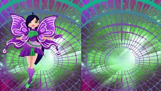 All of Kira's Fairy Transformations HD (Winx Club Magical Fairy Party DS)