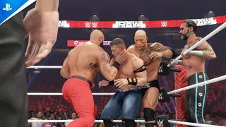 Ultimate Warfare: Strowman, Lesnar & Guerrero Take On Cena, Punk & Rock