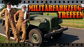 Mit dem GAZ67 zum Militärfahrzeug-Treffen