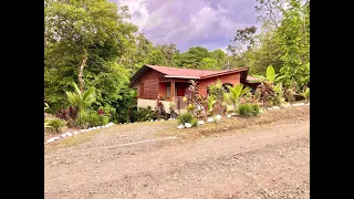 Rustic House on 4 acre (1.6 He) of mountain land near Jauri, 10 minutes from La Fortuna, Costa Rica