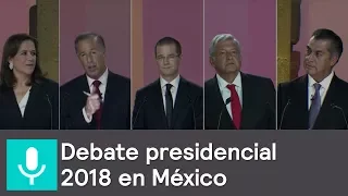 Debate Presidencia 2018 en México