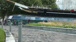 Cutty Sark, A beautiful Tea Clipper from the 1800's. 2012. Greenwich. London HD