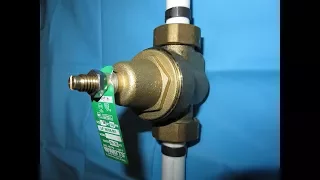 Water Pressure Regulator Replacement and Adjustment