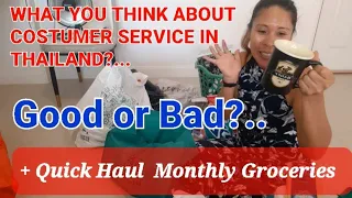 WHAT YOU THINK ABOUT COSTUMER SERVICE IN THAILAND, GOOD OR BAD?| Ate Lin