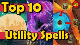 Top 10 Utility Spells in DnD 5E