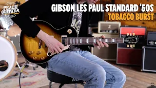 No Talking...Just Tones | Gibson Les Paul Standard '50s - Tobacco Burst