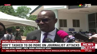 World Press Freedom Day: Gov't Tasked To Do More On Journalists Attacks