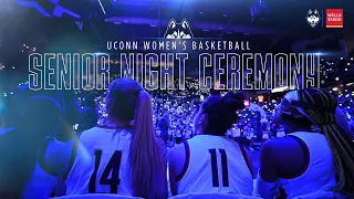 Senior Night Ceremony 2023 | UConn Women's Basketball